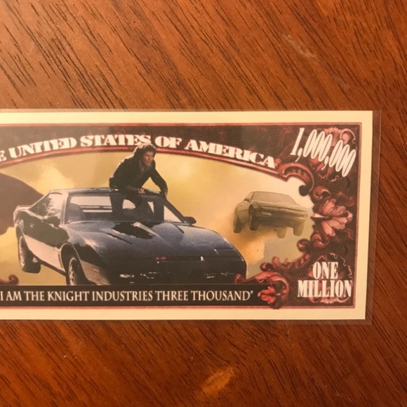 NEW! VINTAGE 80's KNIGHT RIDER💨TV SHOW🤩NOVELTY NOTE & 4 GLOSSY 8.5x11 POSTERS - Picture 6 of 10